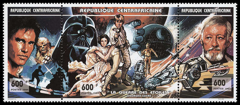 Illustration for article titled Awesome science fiction postage stamps from around the world